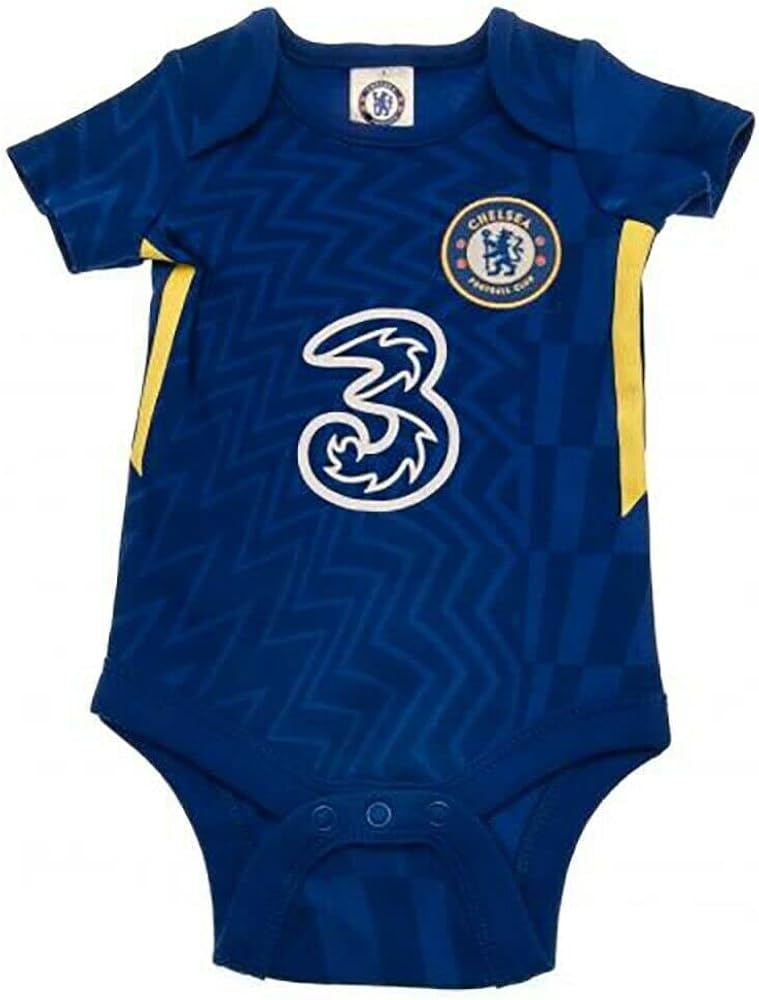 Brecrest Chelsea Baby Bodysuits 2021/22-9-12 Months, Blue : Sports & Outdoors