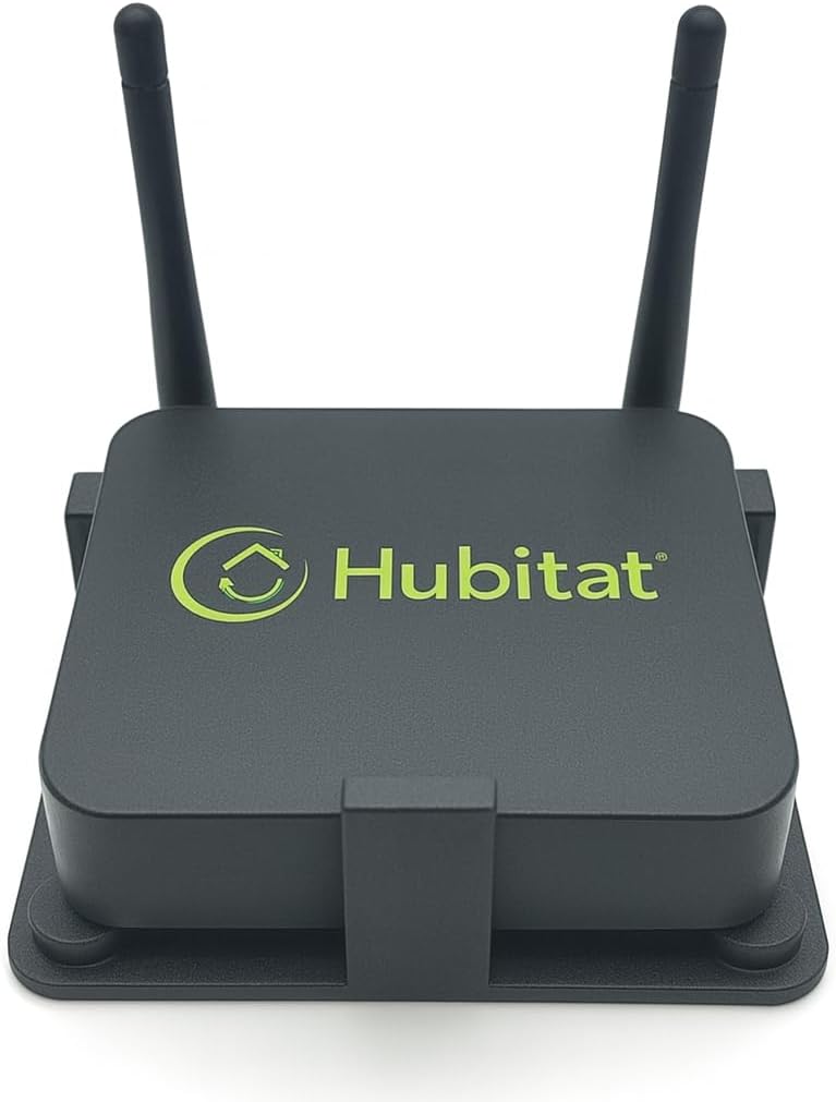 Recycled Brand Wall Mount Holder for Hubitat Elevation C8, C7 & C5 Automation Hub