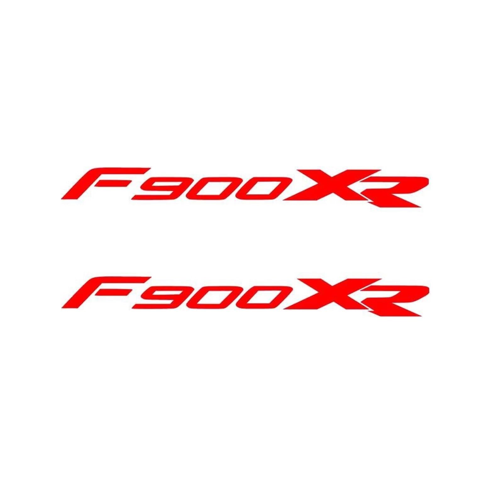 for F900XR Sticker F 900 XR F900 900XR Motorcycle Glow Stickers Waterproof Decal(RED,2cm*8cm)