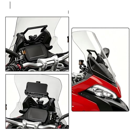 Support de GPS moto Multistrada V2 support telephone et plaque fixation