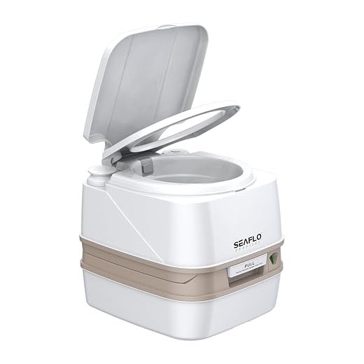 Seaflo Lighteu® Portable Toilet Group 12L/18L/20L RV Camping Caravan Outdoor