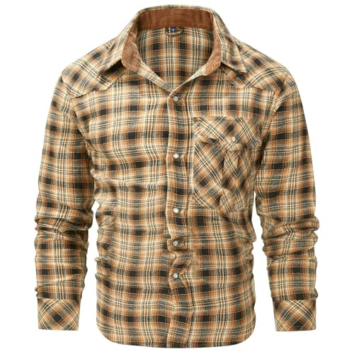 Chemise à carreaux homme regular sans repassage blanche pour l'été
