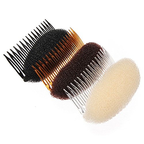 Hiibaby® 2pcs BUMP IT UP Volume Inserts Do Beehive hair styler Insert Tool Hair Comb miniatura 4