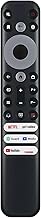 Riry Replacement TCL RC902V Remote Control for TCL Smart TV 4K UHD QLED TV (No Voice Function, No Setup Required)