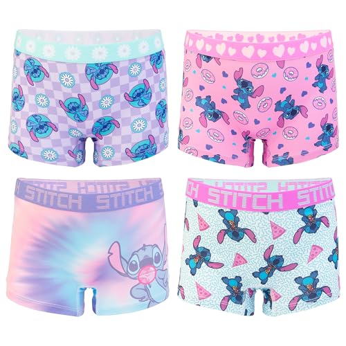 Disney Girls' Lilo & Stitch Amazon Exclusive Panties and Girlshorts Featuring Angel Sizes 2/3t-10