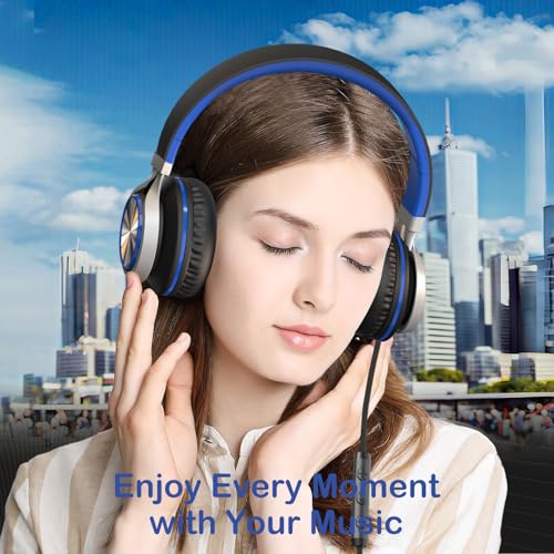 Casque filaire USB de type C avec microphone et réglage volume