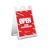 A Frame Sign | Open for Business Signs 24
