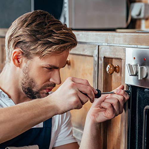 Magnetic Screwdriver Set 18 PCS, XOOL Professional Cushion Grip 9 Phillips and 7 Flat Head Tips Screwdriver Non-Slip for Repair Home Improvement Craft