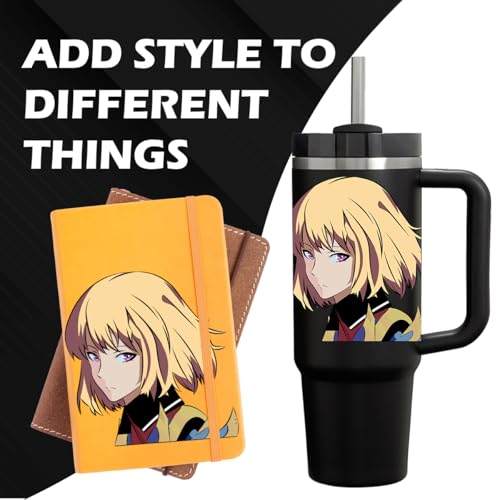 Image of Solo Leveling Peeker Anime Manga Decal Water Resistant Sticker Indoor Use Ideal for Laptop Window (Cha Hae-in 2)