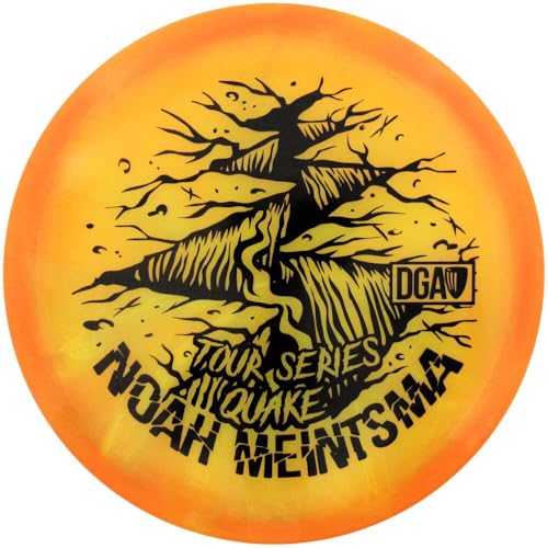 DGA Limited Edition 2023 Tour Series Noah Meintsma Swirl Quake Midrange Golf Disc
