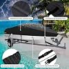 Funda para Bote para Bayliner V20i 2010-2026 | Lona de Servicio Pesado Antirayaduras, Agua, Nieve y Lluvia para Casco en V, Pesca y Lancha Rápida 4