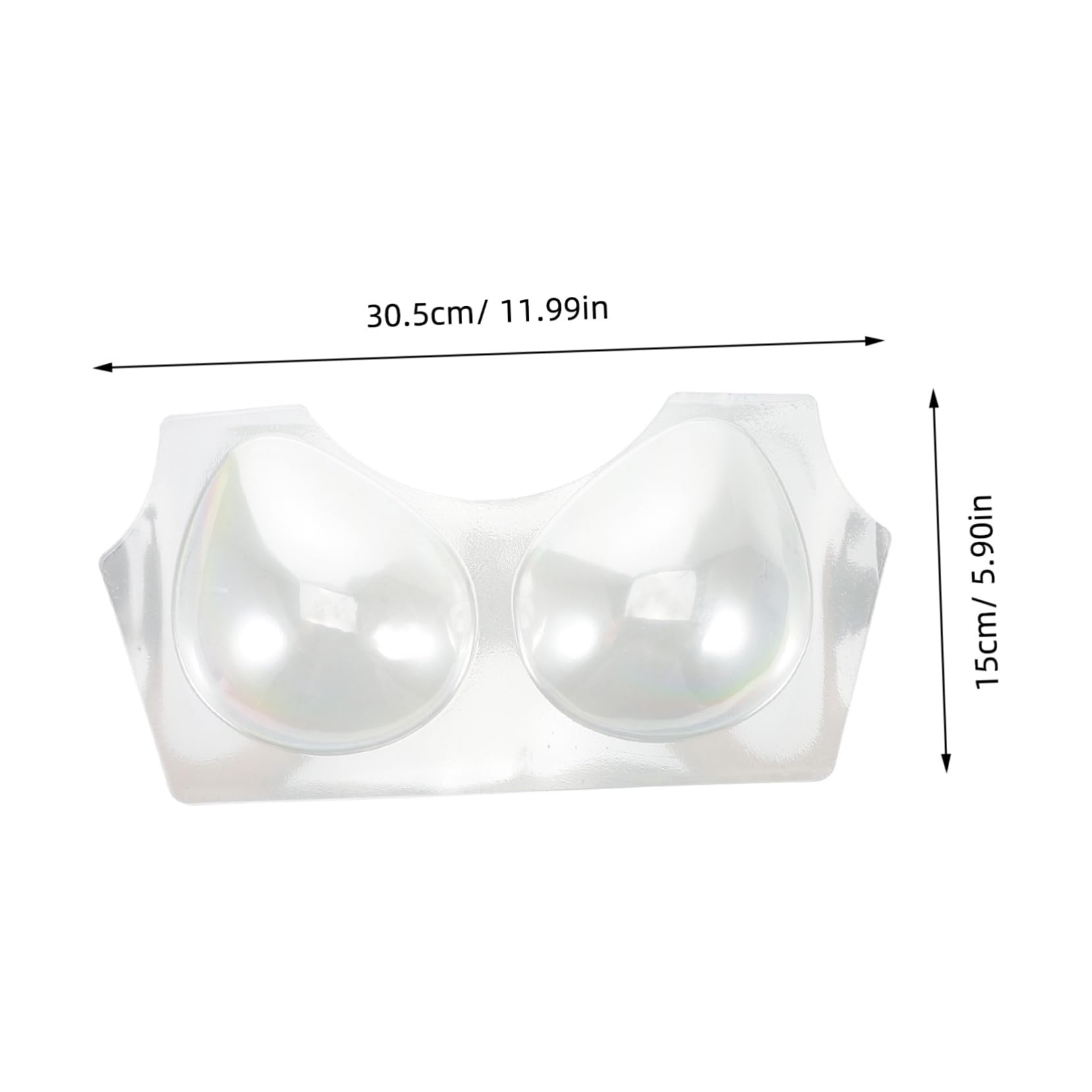 Unomor 20pcs Packing Shaper Insert Plates Plastic Form Supports for Display and Lining for Swimsuits and Bikinis Enhanced Support and Protection