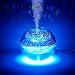 Sysmarts Difusor 500ml 7 Colores Led Lámpara de Noche, Humidificador Estrellas Luna...