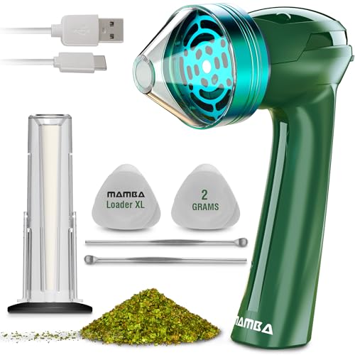 Mamba Loader XL 2g Green Electric Herb Grinder