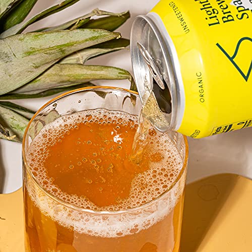 Minna Organic Sparkling Iced Tea - Pineapple Passion Fruit Green Tea: No Sugar, Zero Calorie, Lightly Brewed, Refreshing, Non-Gmo, Fair Trade, 12 Fl Oz Cans [12-Pack]… #TOP3