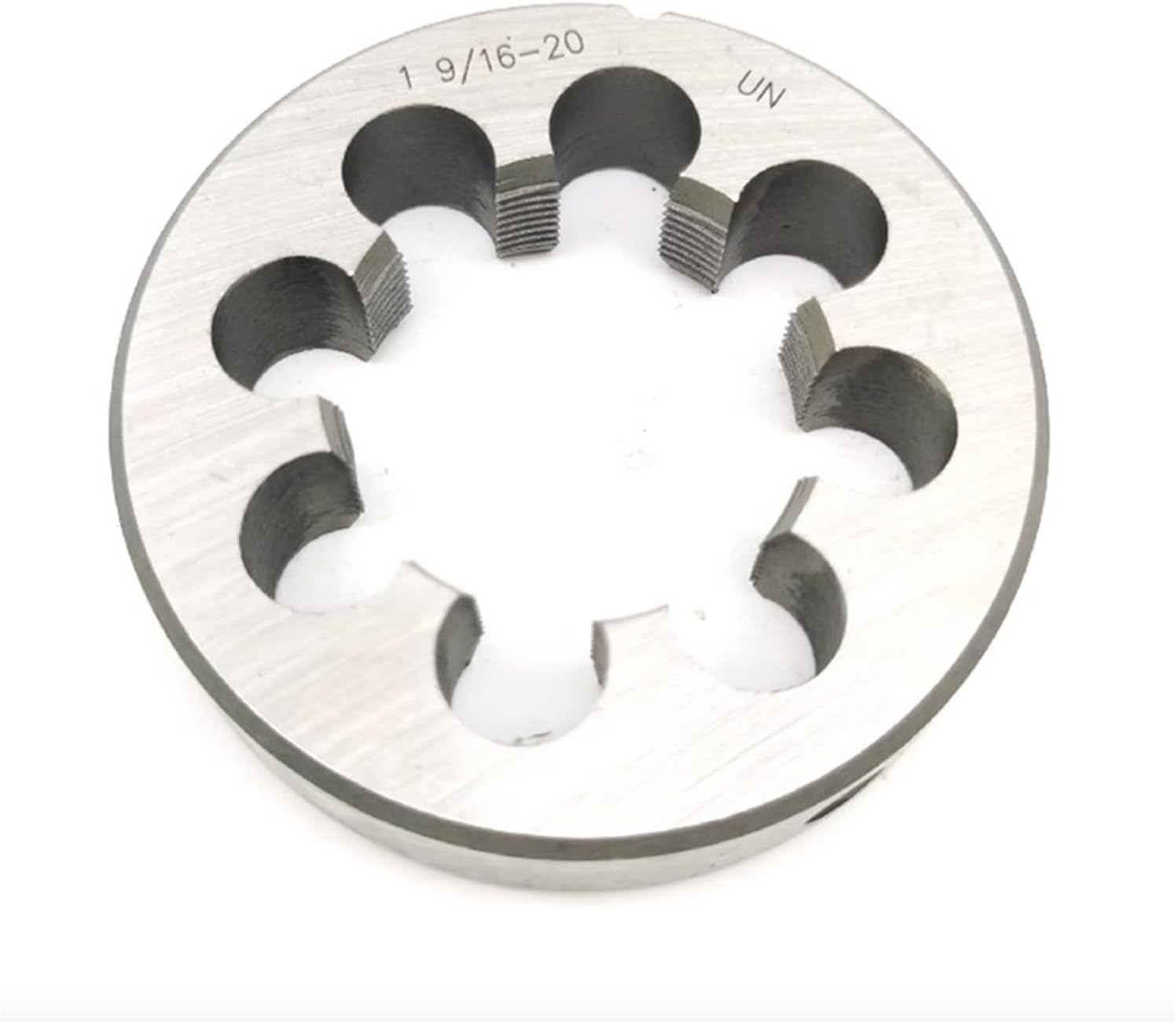 Pipe Thread Round Dies 1PCS Non-adjustable Round Die Alloy Steel UNF UNS UNEF U7/8 15/16 1" 1-1/16“ 1-1/8” 1-3/16“ 1-1/4 Screw Threading Dies(7I8-27UNS)