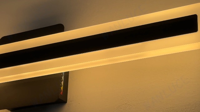Image of Modern Bathroom Vanity Light Fixtures 15.7 Inch, 20W Brushed Nickel LED Vanity Lights Over Mirror, 5CCT Dimmable LED Wall Sconces Light Linear Bar Bath Lights for Bathroom Cabinets Bedroom
