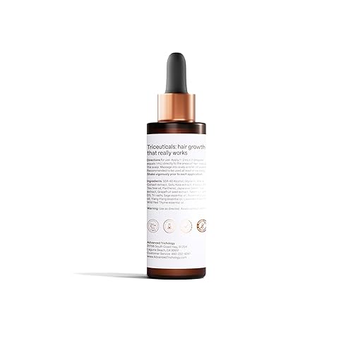 Vista 8 de HairStem - Suero tricéutico para un cabello más grueso y lleno Suero tópico multizonal de triple acción para cabello hormonal, nutricional e