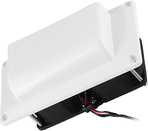 Miniatura 6 de Health Gear - Ventilador de ventilación de ventilación de ventilación para autocaravana, ventilador lateral de caravana, ventilador blanco de 12 V