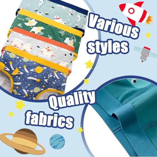 Boys Underwear,Toddler Boys Boxer Shorts Briefs4