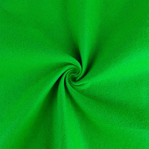 Jtnohx Tissu en feutre, Feutrine de couleur 90x90cm, feuille de feutre doux 1,4 mm d'épaisseur, Feutrine au mètre pour projet d'art et d'artisanat (forêt verte) – vue 2