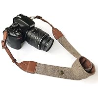 Sangle Appareil Photo Dessin Animé - Bandoulière Réglable Pour Canon/Nikon | 120cm Polyester