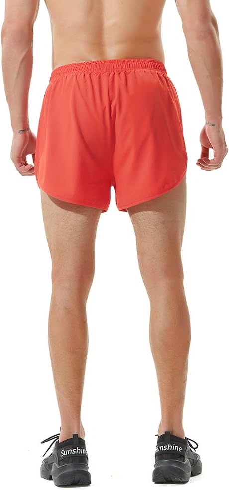 TENJOY Men's Running Shorts Gym Athletic Workout Shorts for Men 3 inch Sports Shorts with Zipper Pocket - Image 4