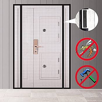Amazon｜磁気スクリーンドア、夏の磁気カーテン、ドアのスクリーン