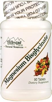 Hillestad Pharmaceuticals - Magnesium Bisglycinate - 90 Tablets