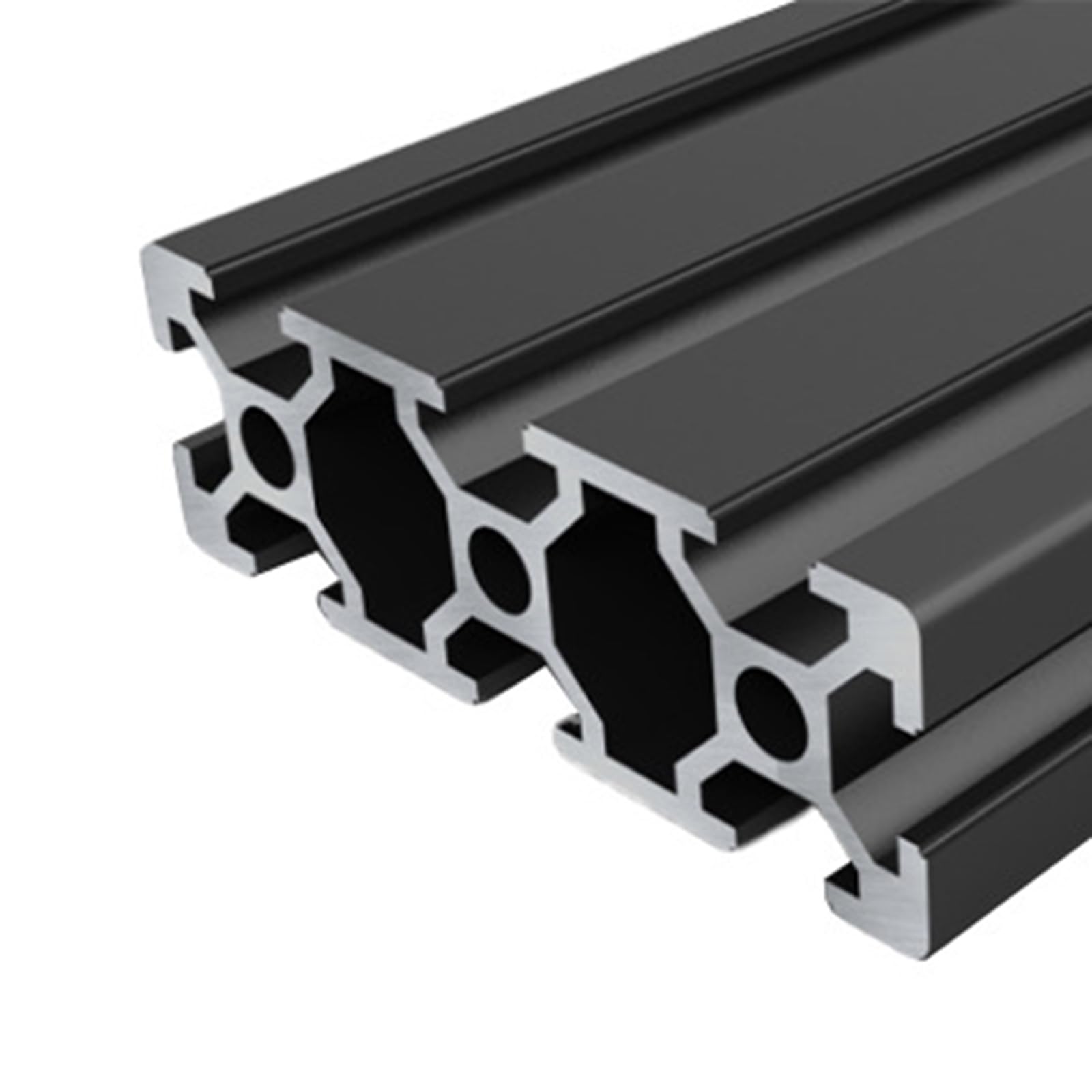Profil Alu FüR Aluprofil,Linearschienenprofilrahmen,Aluminium Alu Profil Eloxiert,Hohe WitterungsbestäNdigkeit,FüR 3D-Drucker DIY CNC-Maschinen Uzw