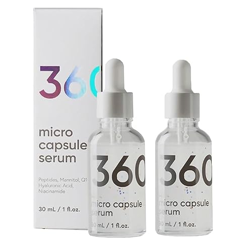 360 Micro Capsule Serum, suero antiarrugas con ácido hialurónico, hidratante y reparador de esencia, desvanece las líneas finas y reafirma la piel