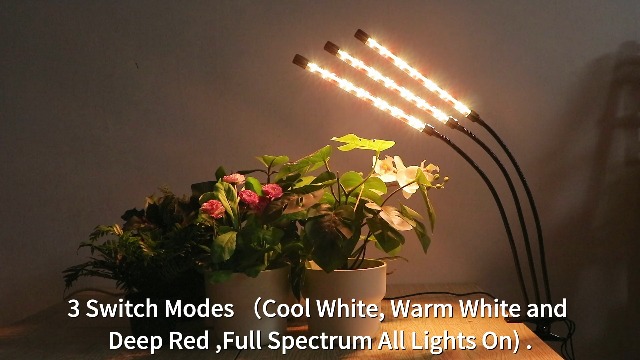 Amazon.com : SDOVUERC 3head Plant Lights, 2Pack Grow Lights for
