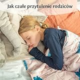 Ella Health Kołdra Obciążeniowa dla Dzieci 2.4 kg 90x120cm - Kołderka Sensoryczna dla Dziecka - Hipoalergiczny Granulat Szklany, Miękka Bawełniana Powłoczka - Koc Dla Dzieci 15-25kg – Hipopotam