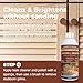 2 Pack Teak Oil, Teak Cleaner and Brightener Kit - Teak Cleaner for Teak Outdoor Wood Patio Furniture | Clean, Brighten, and Protect Treated and Untreated Wood Surfaces, Teak Sealer -16 OZ