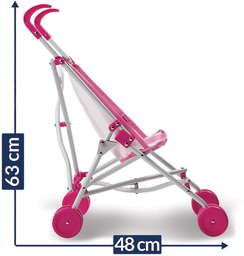 Big Games GG71250, Love My Stroller Umbrella, White/Pink