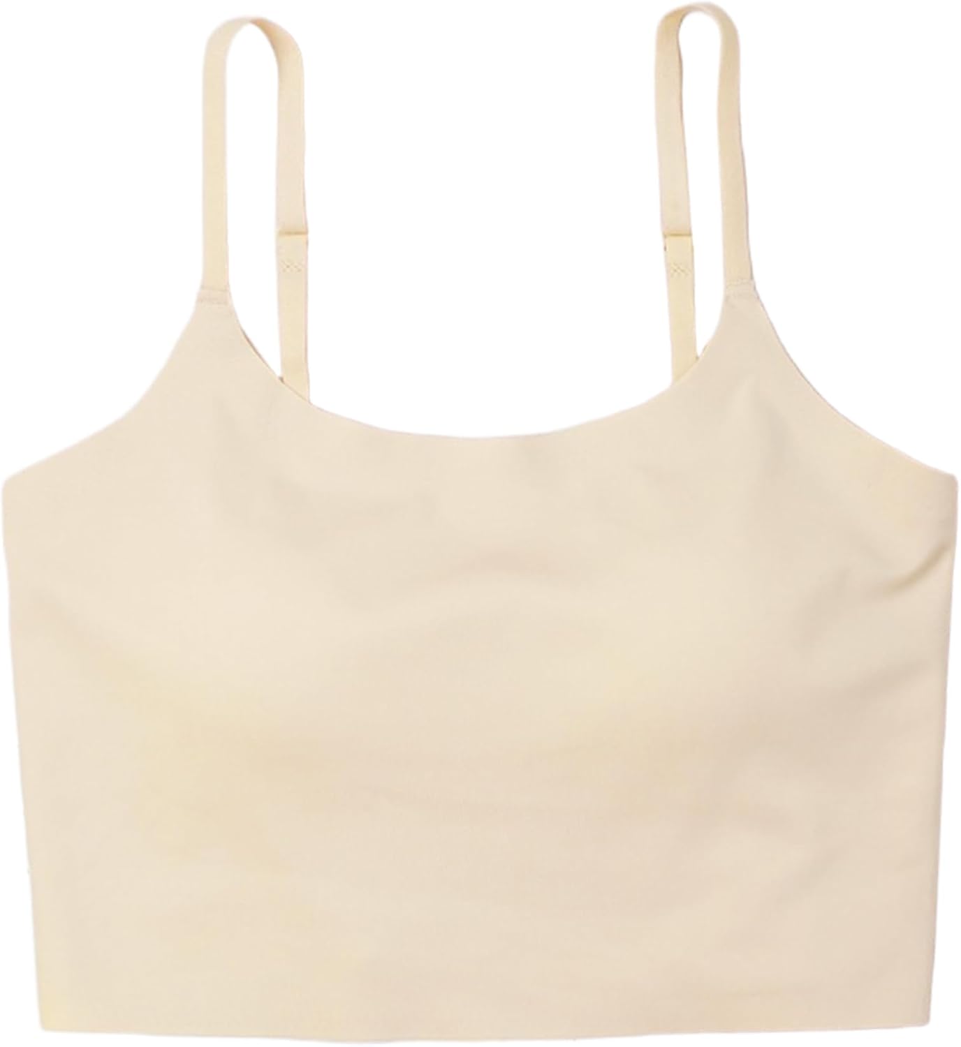 Freebily Girls Breathable Sports Training Bras Seamless Wireless Padded Camisole Athletic Fitness Vest
