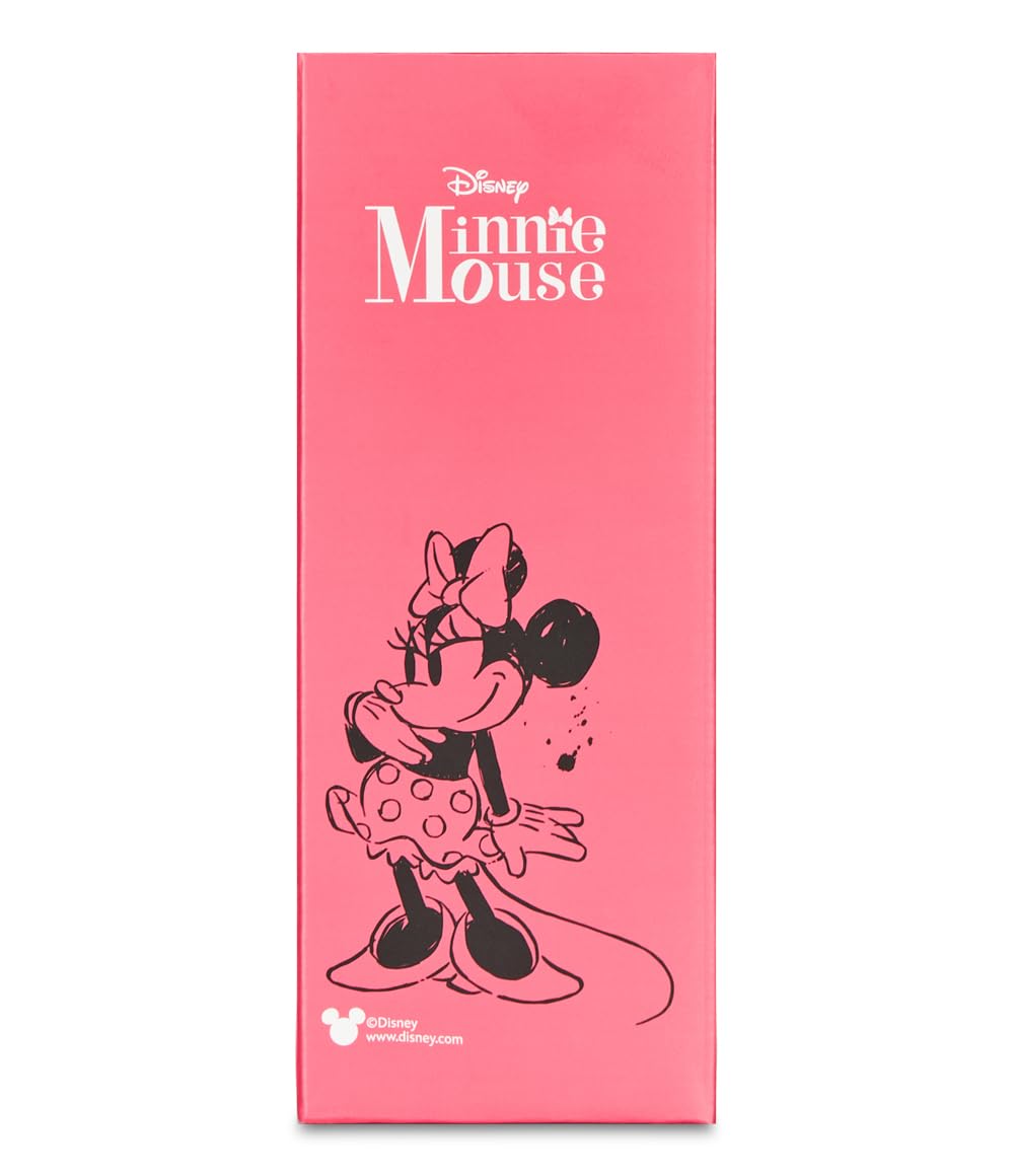 Seven Borraccia Termica MINNIE, Disney, Rosa - Termica in Acciaio Inox Interno Esterno, Mantenimento Temperatura fino a 24h, Scuola Bambina - Asilo Bambina