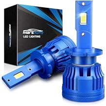 Marsauto D2S D2R Bulbs, 22000 Lumens 45W 6000K White 600% Brightness, 85122 66240 66040 66240CBI Xenon HID Bulbs,Pack of 2