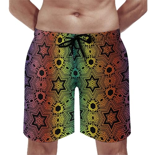 Swim trunk avec poches idéal pour les vacances à la plage en S