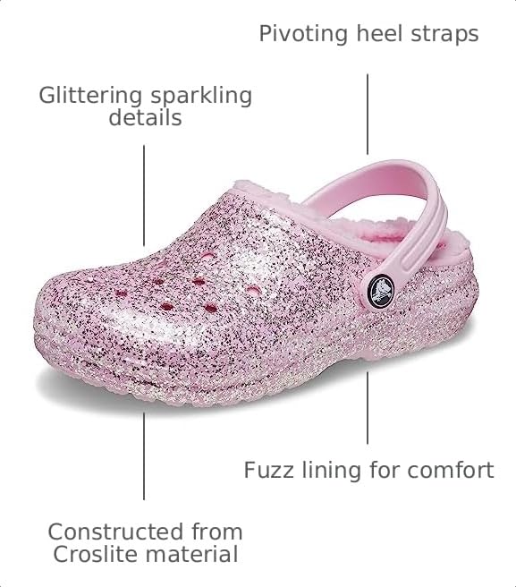 Image of Crocs Kids' Classic Lined Clog