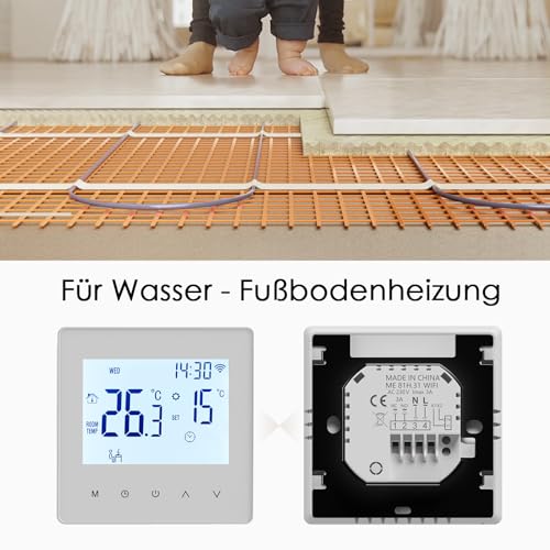 WLAN Raumthermostat Decdeal für Fußbodenheizung