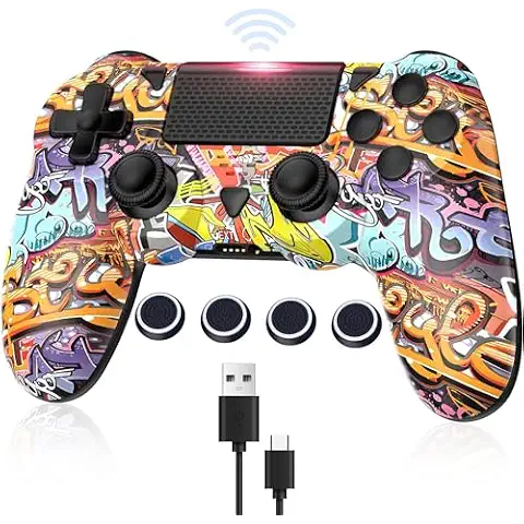 Gamrombo Manette PS4 sans fil Cover