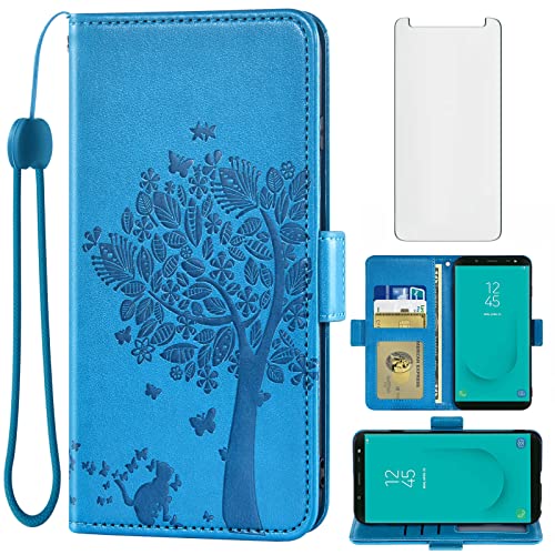 Asuwish Samsung Galaxy J6 2018 z^P[X KXXN[veN^[ tbv XgXgbv J[hz_[ X^h gѓdbJo[ Gaxaly On6 SM J600 J600G J600F fB[X 