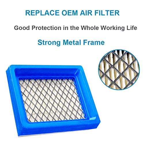 Heyzlass 2 Pack Xt650 Air Filter With Metal Protection, Compatible With Kohler Xt675 Engine 14-083-22-S 14-083-22-S1 Lawnboy Toro Lawn Mower Air Filter #TOP2