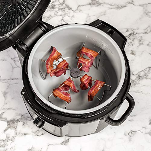 Ninja Crisping Rack [4186J300UK] Official Accessory Compatible with Ninja Foodi Muti-Cookers OP300, OP500, Black