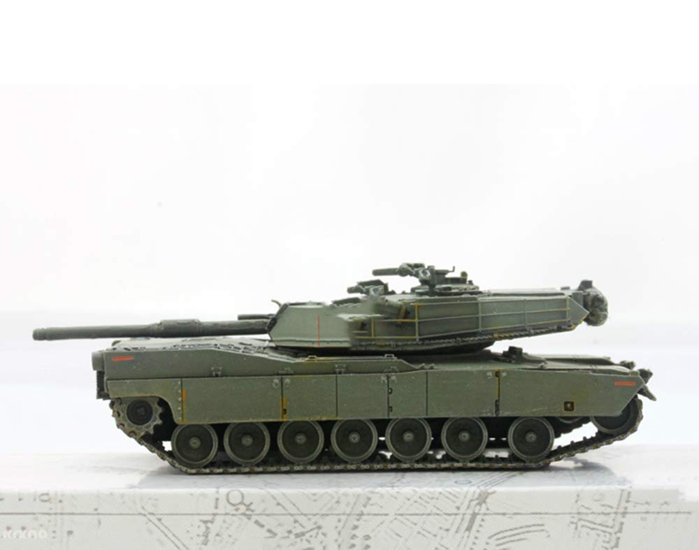 Military 1/87 Plastic Tank Model, WWII Germany M1 Abrams Abrams Main Battle Tank Finished Model