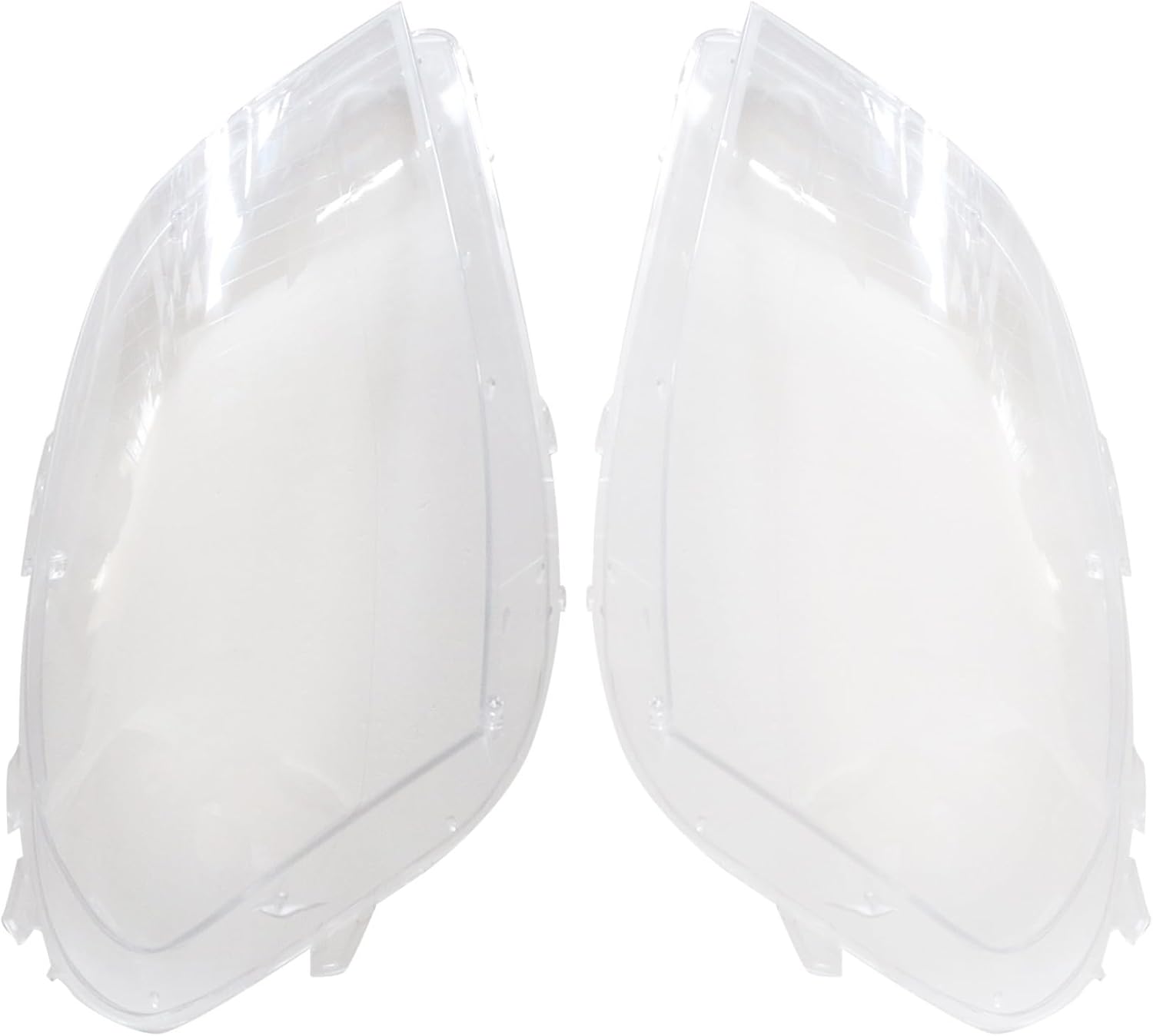 FZJDSD 1 Pair Headlight Lens Headlamp Cover Compatible with Mercedes Benz ML Class W164 ML320 ML350 ML500 ML550 ML63 AMG 2005 2006 2007 2008