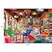 RoseArt - My Happy Place - Boho Coffeshop - 750 Piece Jigsaw Puzzle for Adults