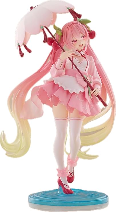Thunder Tech Sakura Miku AMP+ Figure ~ Sakura Dress ver. ~