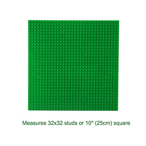 LVHERO Classic Baseplates Building Plates for Building Bricks 100% Compatible with All Major Brands-